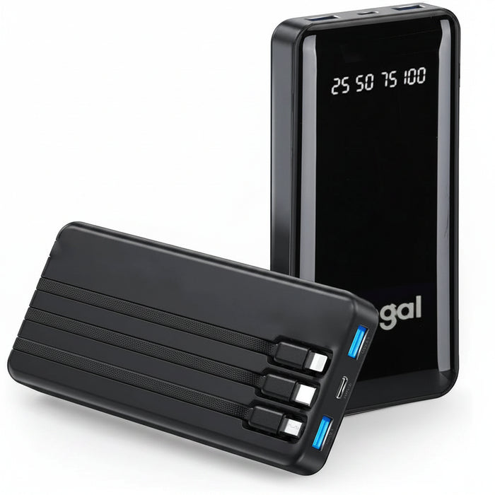 20,000mAh LCD Dual-Device Power Bank