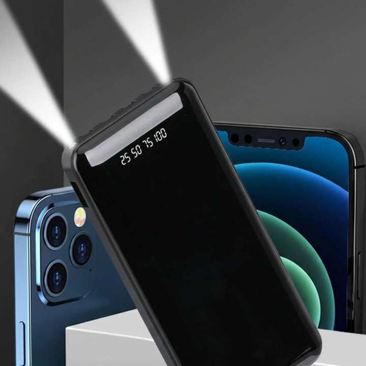 20,000mAh LCD Dual-Device Power Bank