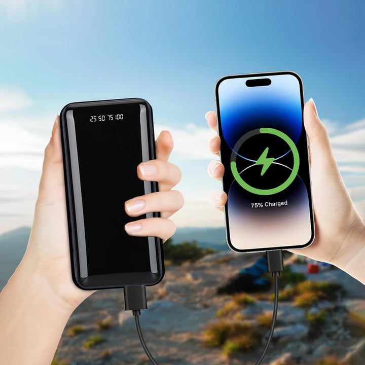 20,000mAh LCD Dual-Device Power Bank
