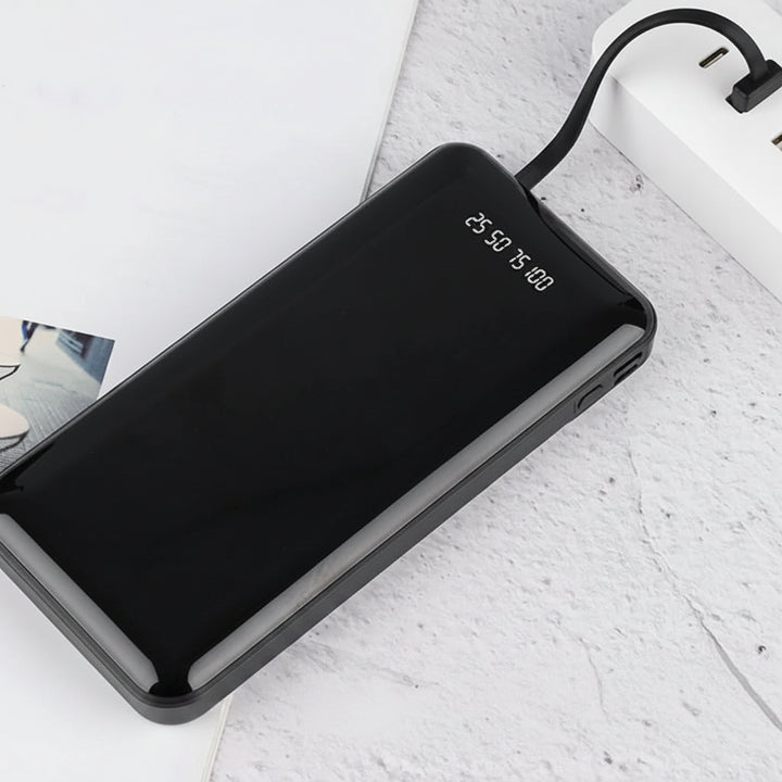20,000mAh LCD Dual-Device Power Bank