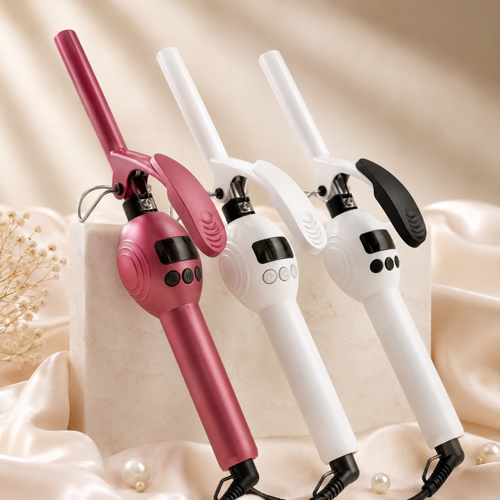 Pro 9mm LCD Curling Wand