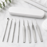 Ultra-fine Beauty Salon Acne Needle Tool Set - 8 pcs