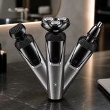 3-in-1 Electric Razor for Men with Trimmer and Shaver