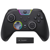 EasySMX X05 Pro Impulse Triggers Controller Compatible with PC/Switch/Android/iOS Phone/TV/Steam, Mute Button, Rumble Motors