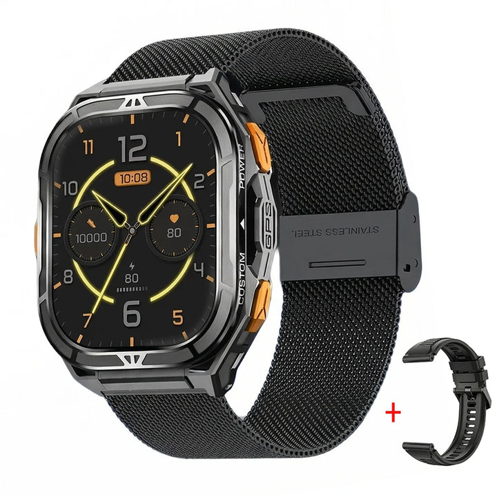 Rislnquord 1.96-Inch AMOLED GPS Smartwatch
