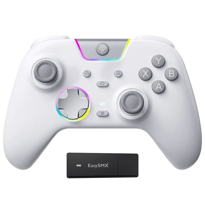 EasySMX X05 Pro Impulse Triggers Controller Compatible with PC/Switch/Android/iOS Phone/TV/Steam, Mute Button, Rumble Motors