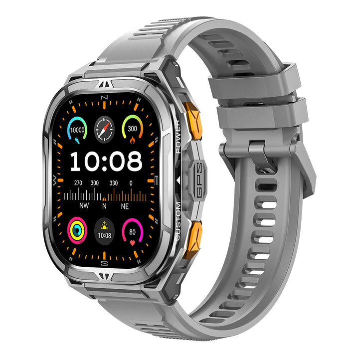 Rislnquord 1.96-Inch AMOLED GPS Smartwatch