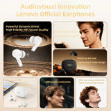 Lenovo LE257 Earphones Wireless Bluetooth 6.0 Headphones Hifi Sound ENC Call Noise Reduction Gaming Sports Earbuds With Mic New
