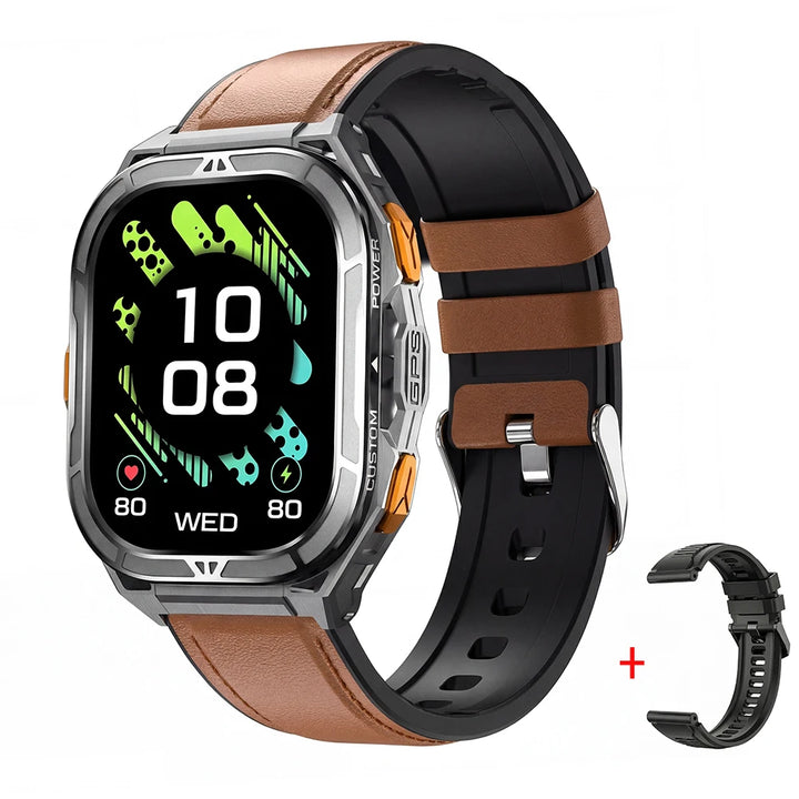 Rislnquord 1.96-Inch AMOLED GPS Smartwatch