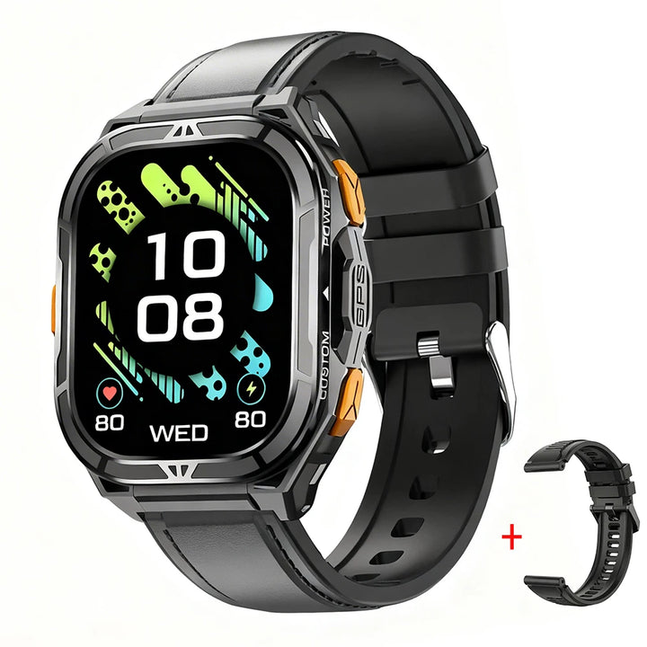 Rislnquord 1.96-Inch AMOLED GPS Smartwatch