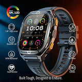 Rislnquord 1.96-Inch AMOLED GPS Smartwatch