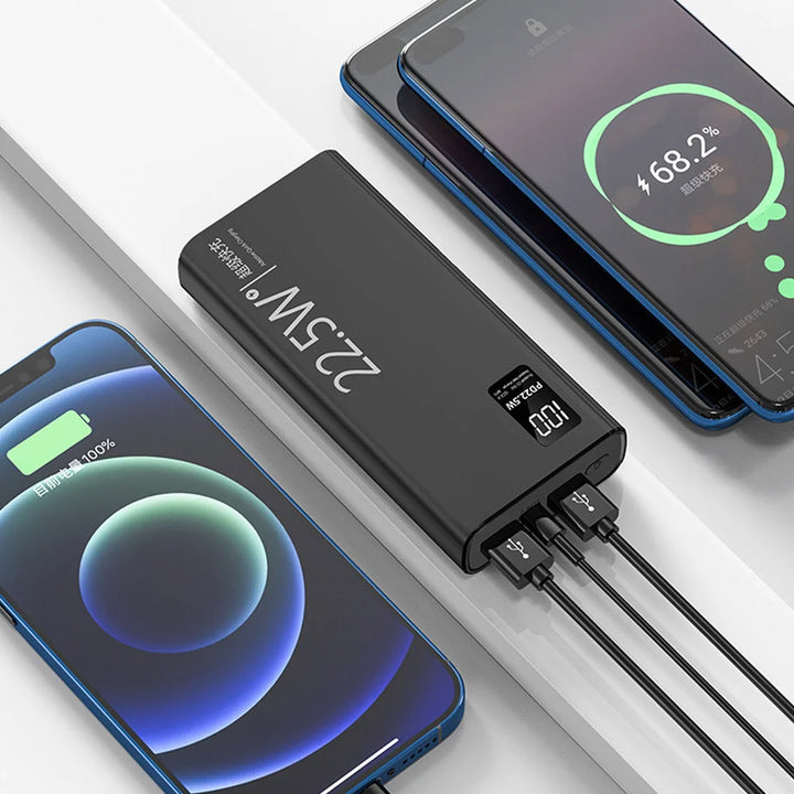 Honeycomb 20,000mAh Multi-Cable Power Bank